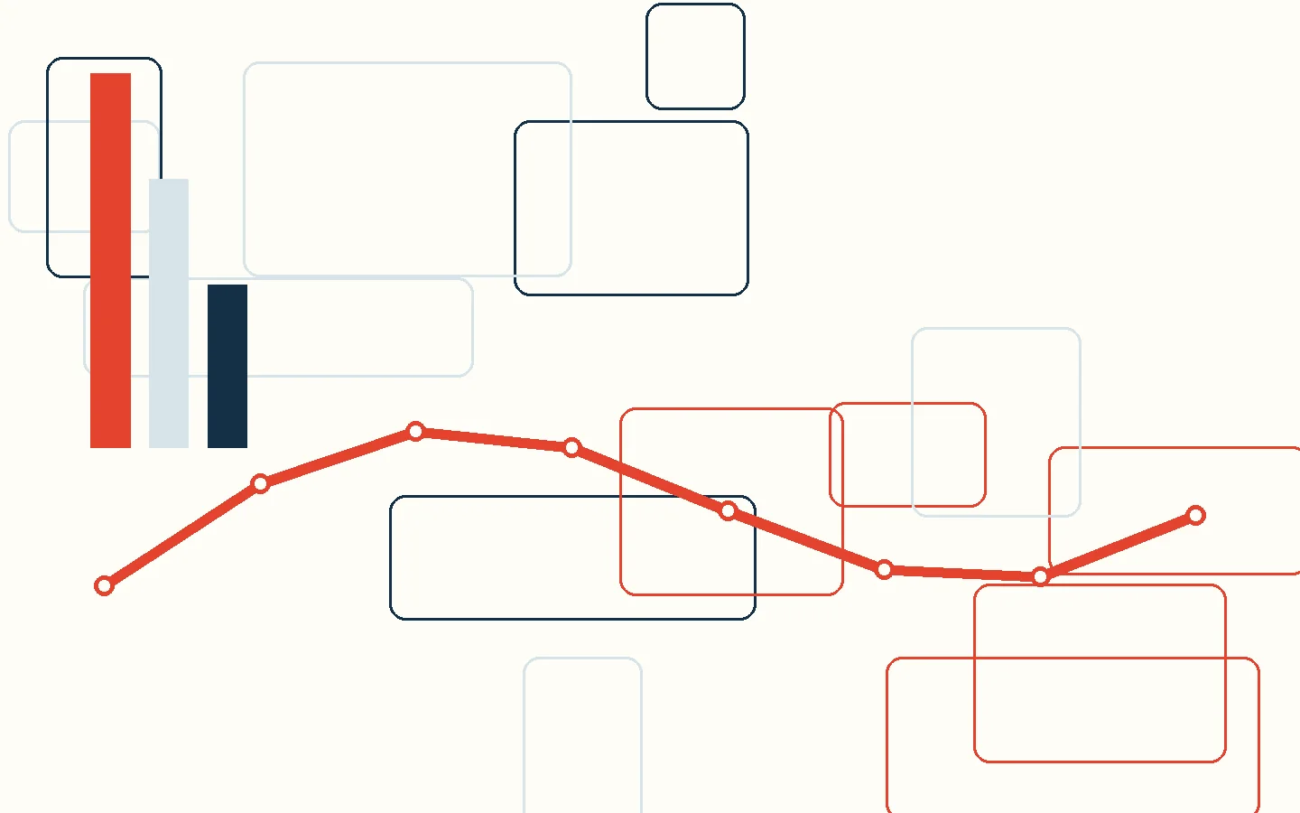 Abstract editorial illustration representing FAST, PayNow and cross-border payment rails