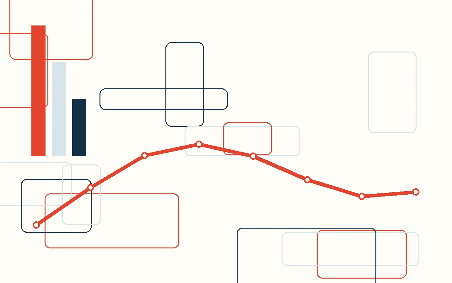 Abstract editorial illustration for The controls around an instant payment matter after send